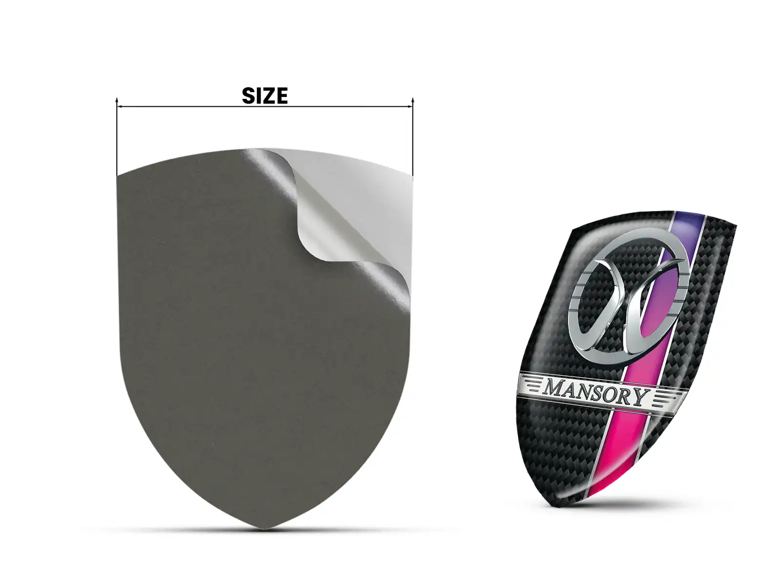 Mansory Emblema Auto Max Chic Durevole Pro Prestazioni